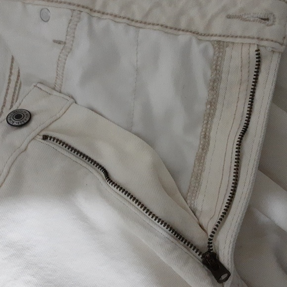 Abercrombie and Fitch jean women off-white mom high rise curve 22S casual Y2k - Picture 5 of 9